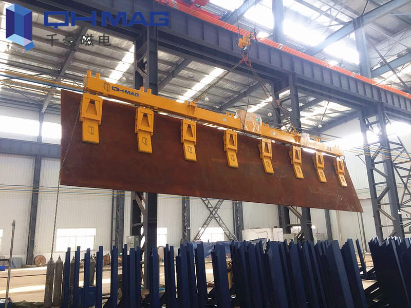 千豪磁电竖吊侧吊钢板起重电永磁