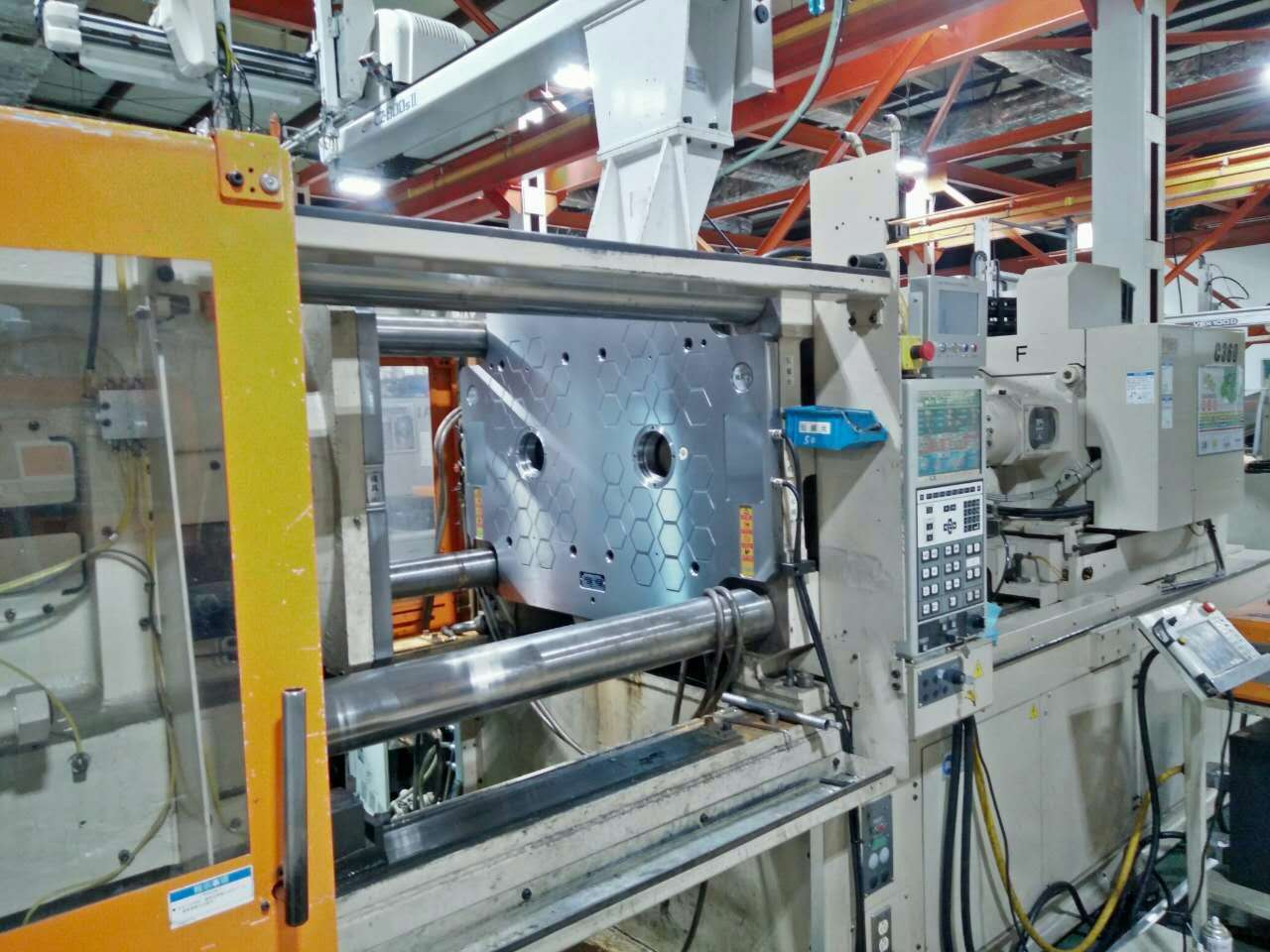 双色注塑机快速换模系统 磁力模板